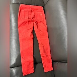 Rag & Bone Vivid Red Denim